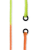 Hi-Viz Braid Indicator - dyed with micro rings